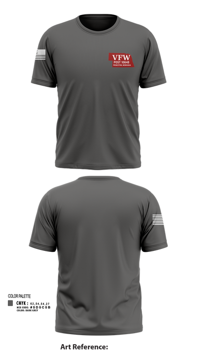 VFW Post 10648 14748257 Short Sleeve Performance Shirt - 109