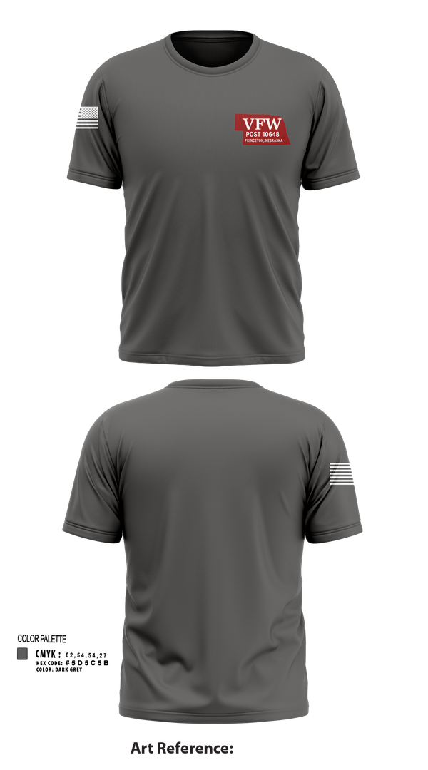 Short Sleeve Performance Shirt, VFW Post 10648, , Teamtime, Team time, sublimation, custom sports apparel, team uniforms, spirit wear, spiritwear, sports uniforms, custom shirts, team store, custom team store, fundraiser sports, apparel fundraiser