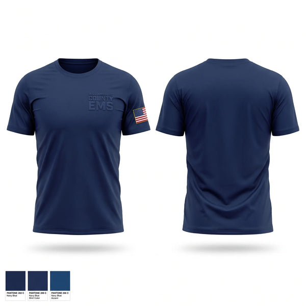 Short Sleeve Performance Shirt, Williamsburg county ems, EMS/EMT, Teamtime, Team time, sublimation, custom sports apparel, team uniforms, spirit wear, spiritwear, sports uniforms, custom shirts, team store, custom team store, fundraiser sports, apparel fundraiser