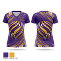 Escalon Cougars Women's Short Sleeve V-neck Shirt - 1