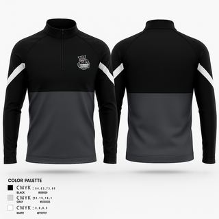Quarter Zip Jacket, Technology Panthers, Women's Basketball, Teamtime, Team time, sublimation, custom sports apparel, team uniforms, spirit wear, spiritwear, sports uniforms, custom shirts, team store, custom team store, fundraiser sports, apparel fundraiser
