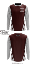 Iron Spikes Track & Field Club 34200825 Long Sleeve Performance Shirt 22