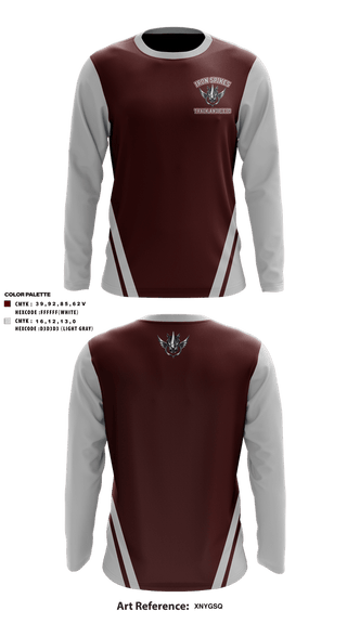 Long Sleeve Performance Shirt, Iron Spikes Track & Field Club, Track & Field, Teamtime, Team time, sublimation, custom sports apparel, team uniforms, spirit wear, spiritwear, sports uniforms, custom shirts, team store, custom team store, fundraiser sports, apparel fundraiser