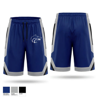 Athletic Shorts With Pockets, Deltona Wolves, Men's Basketball, Teamtime, Team time, sublimation, custom sports apparel, team uniforms, spirit wear, spiritwear, sports uniforms, custom shirts, team store, custom team store, fundraiser sports, apparel fundraiser