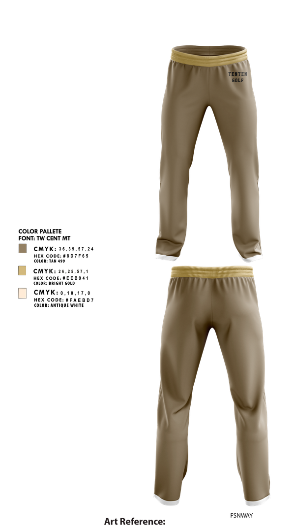 Sweatpants, TentenTenten, Golf, Teamtime, Team time, sublimation, custom sports apparel, team uniforms, spirit wear, spiritwear, sports uniforms, custom shirts, team store, custom team store, fundraiser sports, apparel fundraiser