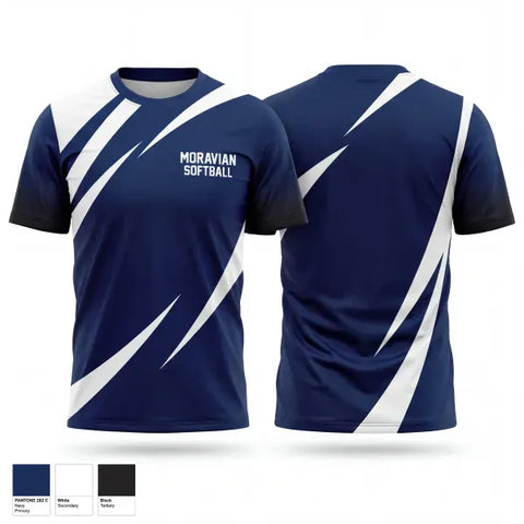 Old School Cotton Feel Shirt, Moravian Softball, Softball, Teamtime, Team time, sublimation, custom sports apparel, team uniforms, spirit wear, spiritwear, sports uniforms, custom shirts, team store, custom team store, fundraiser sports, apparel fundraiser