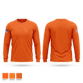 335th Signal Command (Theater) Long Sleeve Performance Shirt - 1