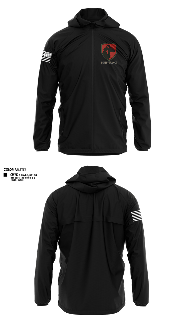 Windbreaker, Perseverance, Army, Teamtime, Team time, sublimation, custom sports apparel, team uniforms, spirit wear, spiritwear, sports uniforms, custom shirts, team store, custom team store, fundraiser sports, apparel fundraiser