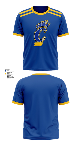 Short Sleeve Performance Shirt, Campbellsport Cougars, Women's Basketball, Teamtime, Team time, sublimation, custom sports apparel, team uniforms, spirit wear, spiritwear, sports uniforms, custom shirts, team store, custom team store, fundraiser sports, apparel fundraiser