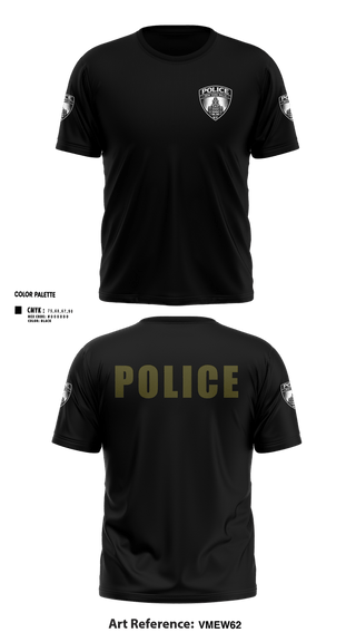 Short Sleeve Performance Shirt, New York Mills Police Department, Police, Teamtime, Team time, sublimation, custom sports apparel, team uniforms, spirit wear, spiritwear, sports uniforms, custom shirts, team store, custom team store, fundraiser sports, apparel fundraiser