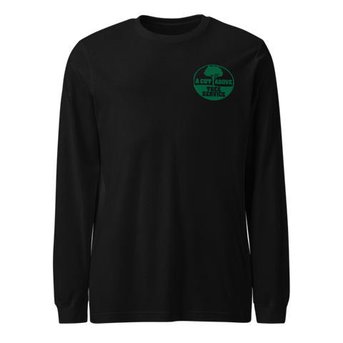 Acut above tree service 53536573 Unisex Long Sleeve Tee | Bella + Canvas 3501