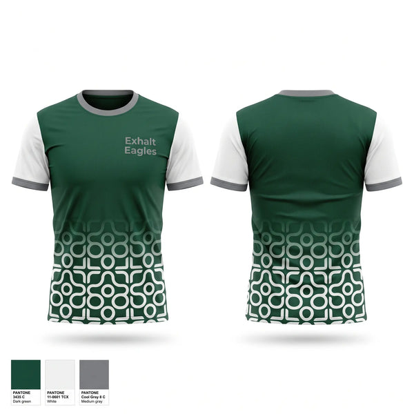 Football Jersey, Exhalt Eagles, Cheer, Teamtime, Team time, sublimation, custom sports apparel, team uniforms, spirit wear, spiritwear, sports uniforms, custom shirts, team store, custom team store, fundraiser sports, apparel fundraiser