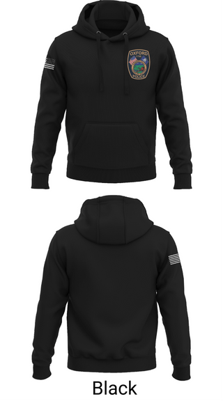 Hoodie, Oxford Police Department, Police, Teamtime, Team time, sublimation, custom sports apparel, team uniforms, spirit wear, spiritwear, sports uniforms, custom shirts, team store, custom team store, fundraiser sports, apparel fundraiser