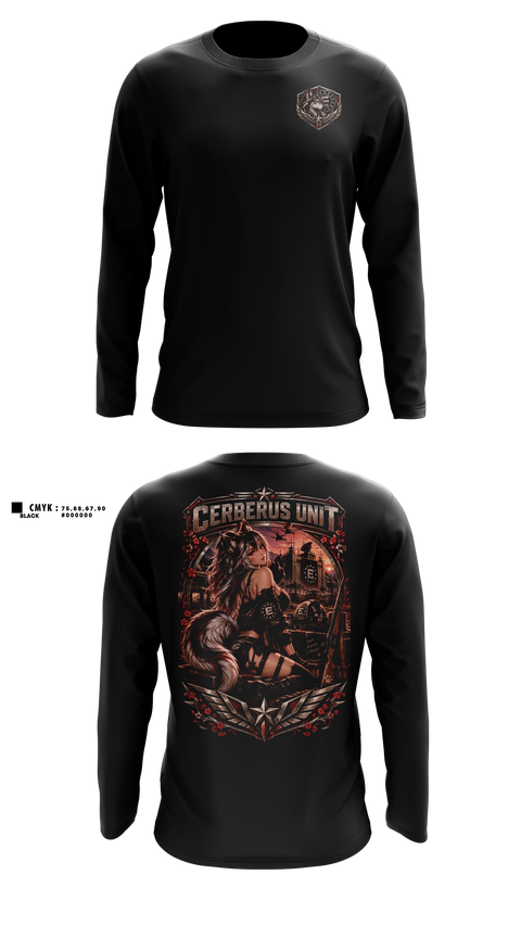 Long Sleeve Performance Shirt, C.s.nine tails, E-Sports, Teamtime, Team time, sublimation, custom sports apparel, team uniforms, spirit wear, spiritwear, sports uniforms, custom shirts, team store, custom team store, fundraiser sports, apparel fundraiser