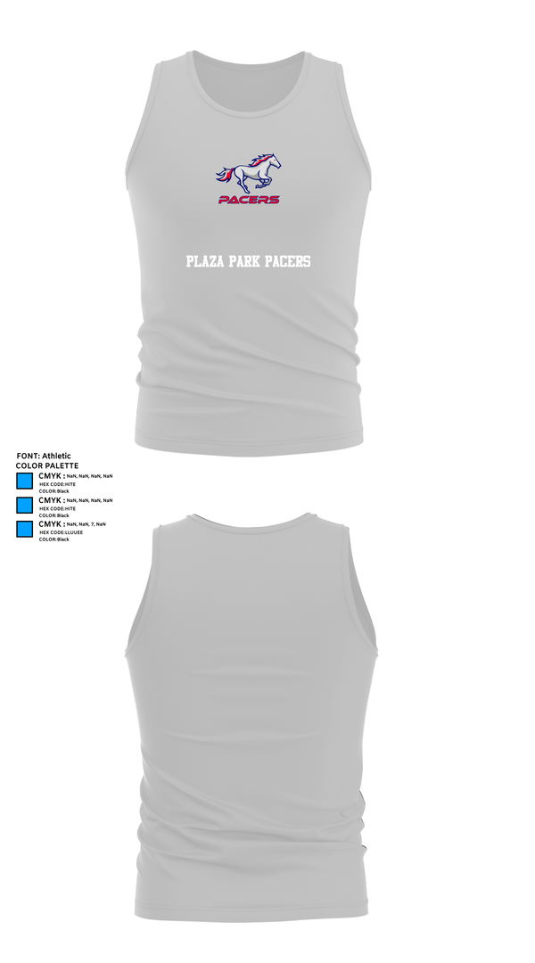 Tank Top, Plaza Park Pacers, Spirit Store, Teamtime, Team time, sublimation, custom sports apparel, team uniforms, spirit wear, spiritwear, sports uniforms, custom shirts, team store, custom team store, fundraiser sports, apparel fundraiser