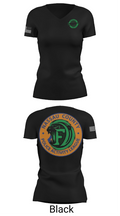 Farmingdale Lacrosse 37906505 Women's Short Sleeve V-neck Shirt - 24