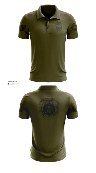Short Sleeve Performance Polo, TDOC SPECIAL OPERATIONS, Police, Teamtime, Team time, sublimation, custom sports apparel, team uniforms, spirit wear, spiritwear, sports uniforms, custom shirts, team store, custom team store, fundraiser sports, apparel fundraiser