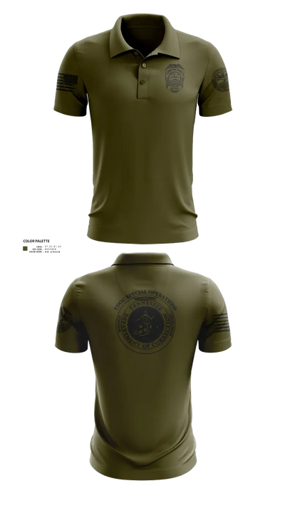 TDOC SPECIAL OPERATIONS 52913563 Short Sleeve Performance Polo - 22