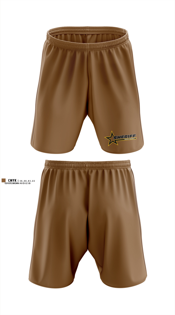 Athletic Shorts With Pockets, Pepin County Sheriff's Office, Police, Teamtime, Team time, sublimation, custom sports apparel, team uniforms, spirit wear, spiritwear, sports uniforms, custom shirts, team store, custom team store, fundraiser sports, apparel fundraiser