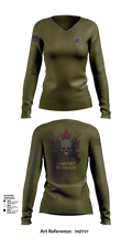 St Albans Police Special Response Team 18297149 Women's Long Sleeve V-neck Shirt - 3