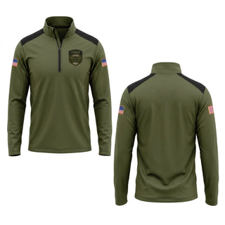 Quarter Zip Jacket, Army promotions, Army, Teamtime, Team time, sublimation, custom sports apparel, team uniforms, spirit wear, spiritwear, sports uniforms, custom shirts, team store, custom team store, fundraiser sports, apparel fundraiser