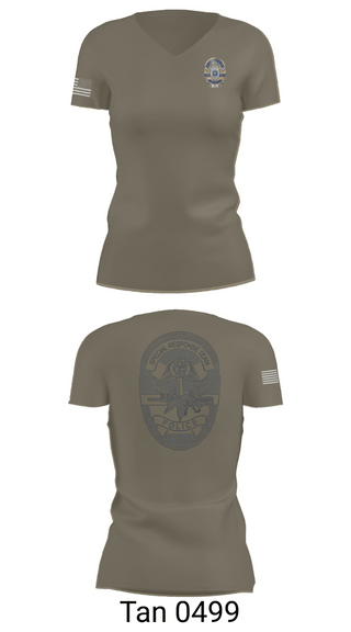 Womens Short Sleeve Vneck Shirt, Stuart SRT, Police, Teamtime, Team time, sublimation, custom sports apparel, team uniforms, spirit wear, spiritwear, sports uniforms, custom shirts, team store, custom team store, fundraiser sports, apparel fundraiser