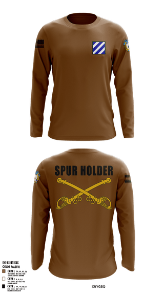 Long Sleeve Performance Shirt, 5-7 cav, Army, Teamtime, Team time, sublimation, custom sports apparel, team uniforms, spirit wear, spiritwear, sports uniforms, custom shirts, team store, custom team store, fundraiser sports, apparel fundraiser