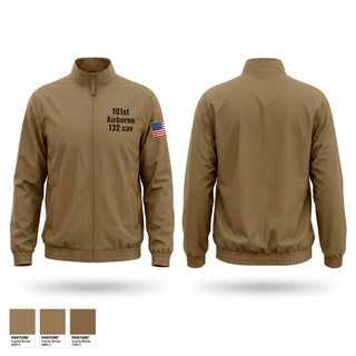 Windbreaker, 101st Airborne 1/32 cav, Army, Teamtime, Team time, sublimation, custom sports apparel, team uniforms, spirit wear, spiritwear, sports uniforms, custom shirts, team store, custom team store, fundraiser sports, apparel fundraiser