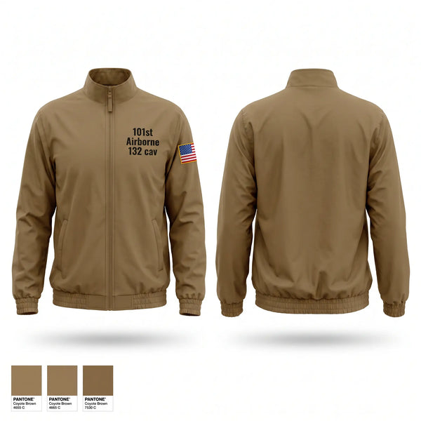 Windbreaker, 101st Airborne 1/32 cav, Army, Teamtime, Team time, sublimation, custom sports apparel, team uniforms, spirit wear, spiritwear, sports uniforms, custom shirts, team store, custom team store, fundraiser sports, apparel fundraiser