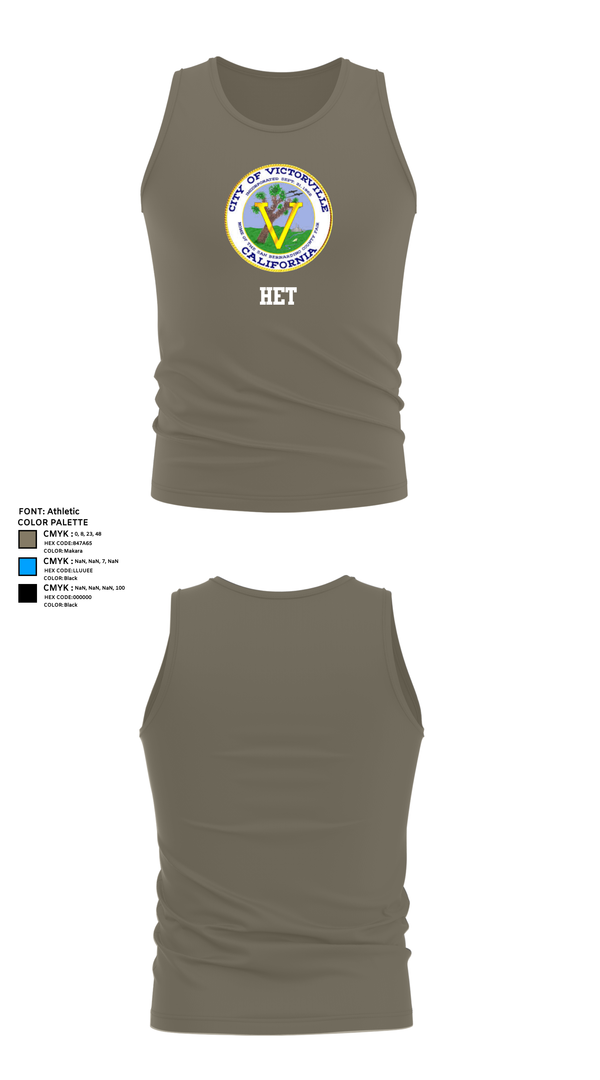 Tank Top, HET, , Teamtime, Team time, sublimation, custom sports apparel, team uniforms, spirit wear, spiritwear, sports uniforms, custom shirts, team store, custom team store, fundraiser sports, apparel fundraiser
