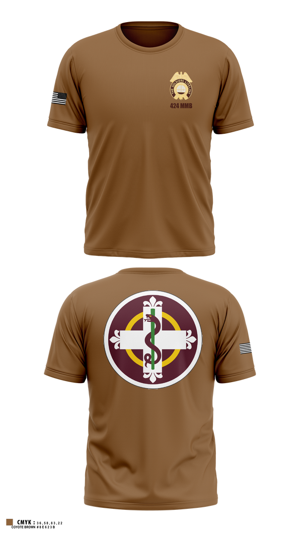 Short Sleeve Performance Shirt, 424th MMB, Army, Teamtime, Team time, sublimation, custom sports apparel, team uniforms, spirit wear, spiritwear, sports uniforms, custom shirts, team store, custom team store, fundraiser sports, apparel fundraiser