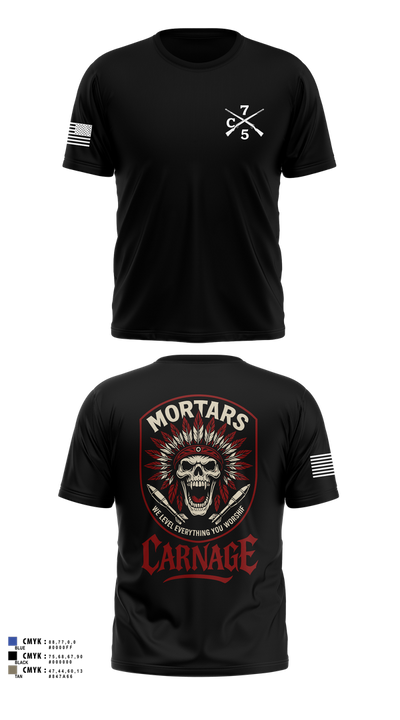Carnage 79980273 Short Sleeve Performance Shirt - 6