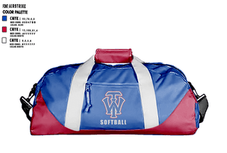 Duffle Bag, W.I.T., Softball, Teamtime, Team time, sublimation, custom sports apparel, team uniforms, spirit wear, spiritwear, sports uniforms, custom shirts, team store, custom team store, fundraiser sports, apparel fundraiser