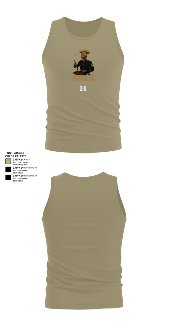 Tank Top, 1/1, Marines, Teamtime, Team time, sublimation, custom sports apparel, team uniforms, spirit wear, spiritwear, sports uniforms, custom shirts, team store, custom team store, fundraiser sports, apparel fundraiser