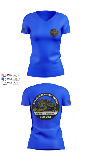 Womens Short Sleeve Vneck Shirt, A 1/111 Field Artillery, , Teamtime, Team time, sublimation, custom sports apparel, team uniforms, spirit wear, spiritwear, sports uniforms, custom shirts, team store, custom team store, fundraiser sports, apparel fundraiser