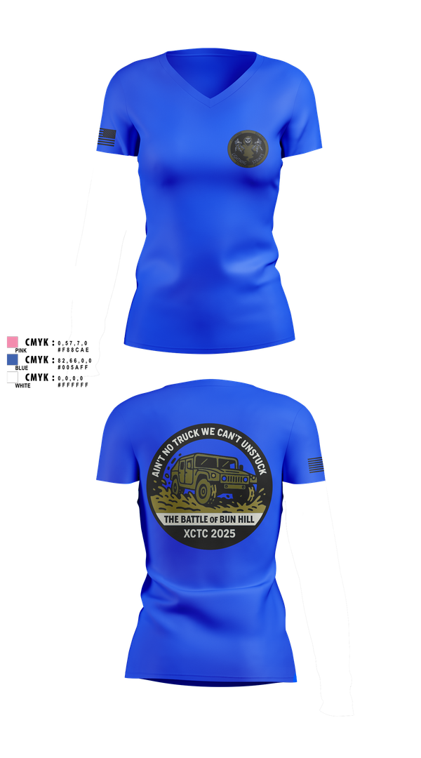 Womens Short Sleeve Vneck Shirt, A 1/111 Field Artillery, , Teamtime, Team time, sublimation, custom sports apparel, team uniforms, spirit wear, spiritwear, sports uniforms, custom shirts, team store, custom team store, fundraiser sports, apparel fundraiser