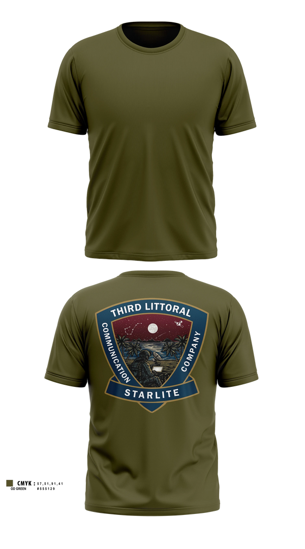 Short Sleeve Performance Shirt, 3d MLR, Communication Company, Marines, Teamtime, Team time, sublimation, custom sports apparel, team uniforms, spirit wear, spiritwear, sports uniforms, custom shirts, team store, custom team store, fundraiser sports, apparel fundraiser