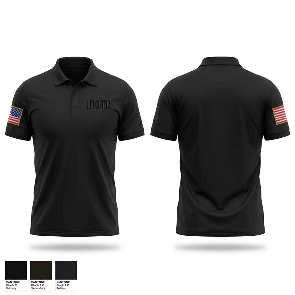 Short Sleeve Performance Polo, JROTC, Army, Teamtime, Team time, sublimation, custom sports apparel, team uniforms, spirit wear, spiritwear, sports uniforms, custom shirts, team store, custom team store, fundraiser sports, apparel fundraiser