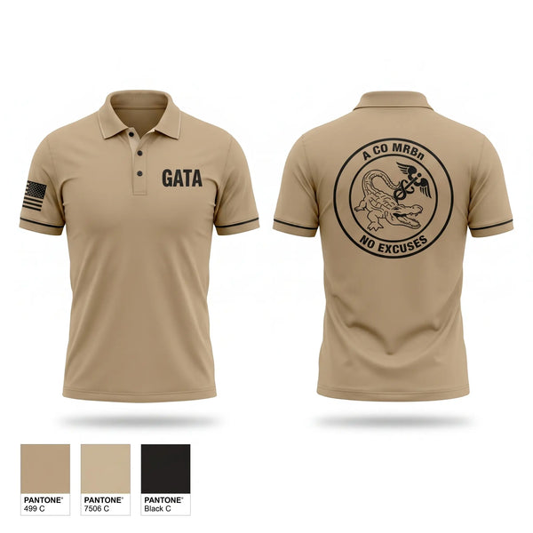 Short Sleeve Performance Polo, MRBN- A Co, Army, Teamtime, Team time, sublimation, custom sports apparel, team uniforms, spirit wear, spiritwear, sports uniforms, custom shirts, team store, custom team store, fundraiser sports, apparel fundraiser