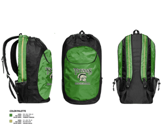 Gear Bag, Titans, Baseball, Teamtime, Team time, sublimation, custom sports apparel, team uniforms, spirit wear, spiritwear, sports uniforms, custom shirts, team store, custom team store, fundraiser sports, apparel fundraiser