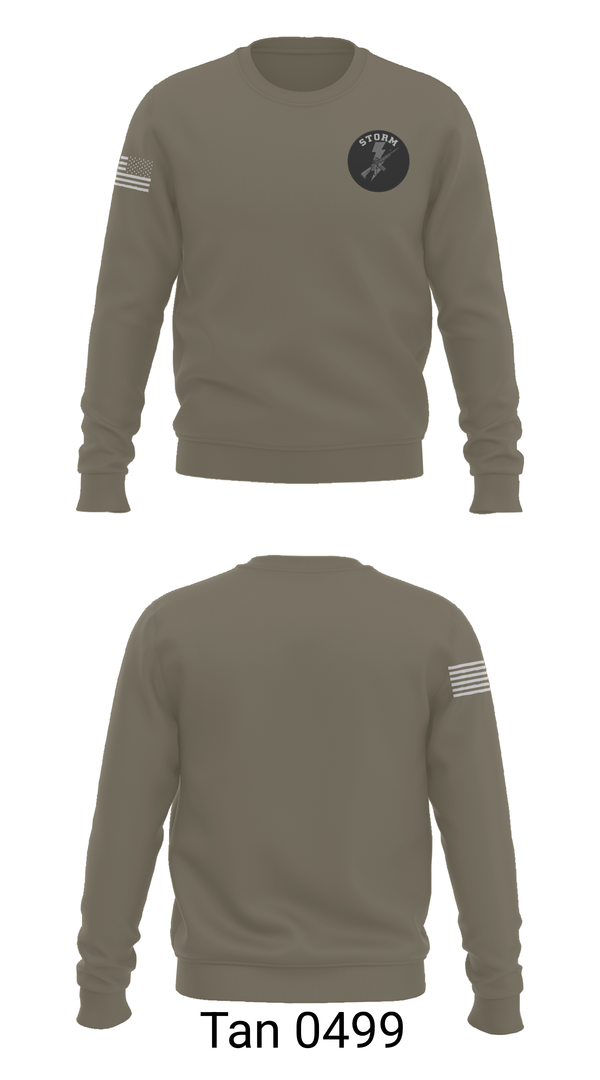 Crew Neck Sweatshirt, 940th MP co, National Guard, Teamtime, Team time, sublimation, custom sports apparel, team uniforms, spirit wear, spiritwear, sports uniforms, custom shirts, team store, custom team store, fundraiser sports, apparel fundraiser