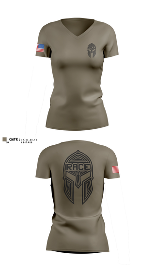 Womens Short Sleeve Vneck Shirt, Race, Army, Teamtime, Team time, sublimation, custom sports apparel, team uniforms, spirit wear, spiritwear, sports uniforms, custom shirts, team store, custom team store, fundraiser sports, apparel fundraiser
