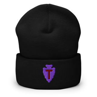 36th Infantry Division A Co 1-141 Cuffed Beanie | Yupoong 1501KC