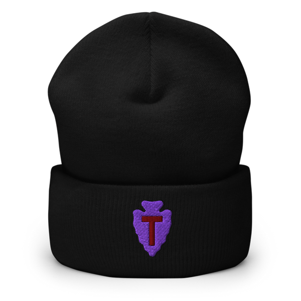36th Infantry Division A Co 1-141 Cuffed Beanie | Yupoong 1501KC