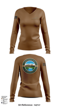 Las Vegas 59240109 Women's Long Sleeve V-neck Shirt - 2