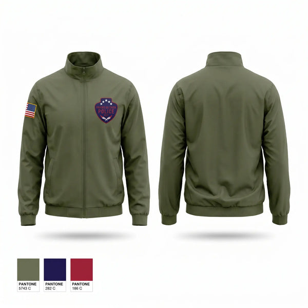 Windbreaker, Prairie du Chien Police Department, Police, Teamtime, Team time, sublimation, custom sports apparel, team uniforms, spirit wear, spiritwear, sports uniforms, custom shirts, team store, custom team store, fundraiser sports, apparel fundraiser