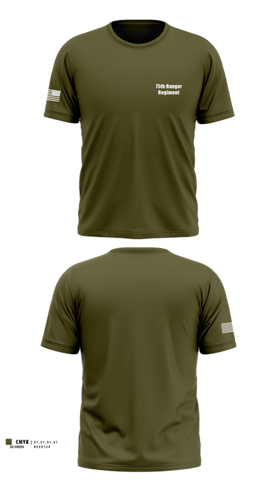 75th Ranger Regiment 88485653 Old School Cotton Feel Shirt - 1