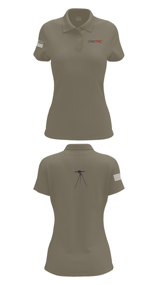 Womens Short Sleeve Performance Polo, CRETAC Europe, , Teamtime, Team time, sublimation, custom sports apparel, team uniforms, spirit wear, spiritwear, sports uniforms, custom shirts, team store, custom team store, fundraiser sports, apparel fundraiser
