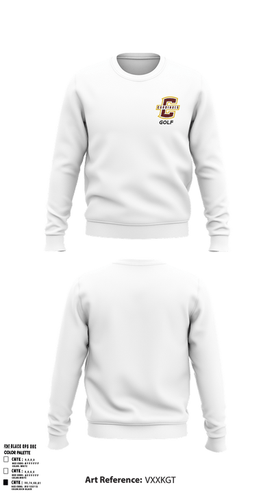Joseph Case Golf 84034707 Crew Neck Sweatshirt - 4