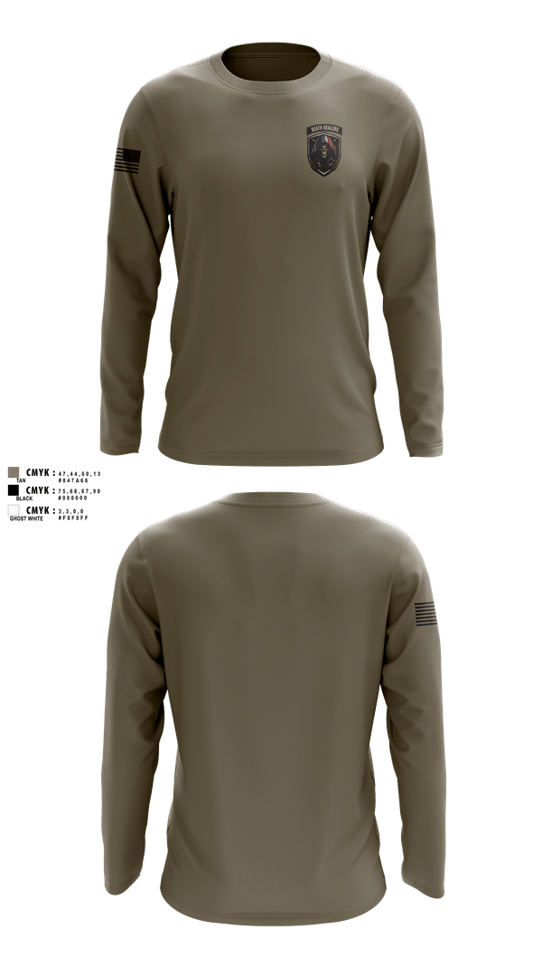 Long Sleeve Performance Shirt, Death DealersDeath Dealers Airsoft, Spirit Store, Teamtime, Team time, sublimation, custom sports apparel, team uniforms, spirit wear, spiritwear, sports uniforms, custom shirts, team store, custom team store, fundraiser sports, apparel fundraiser